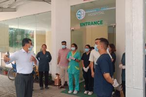 Silverline Hospital Provides Free Medical Care to GenZ Protestors